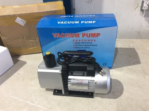 Vacumaster Economy Vacuum Pump, 2-stage 8 Cfm Rotary Vane 1/2acme Inlet  - Lot 67