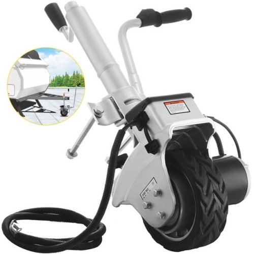 VEVOR 350w 12v Electric Trailer Jack Max Vehicle Load 5000lbs   - Lot 75