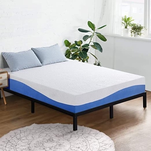 Olee Sleep Aquarius 10-Inch Memory Foam Mattress  - Lot 92