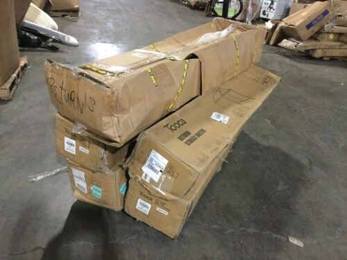 Lot of (6) E-Comm Return Outdoor Storage Shelters - Lot 169
