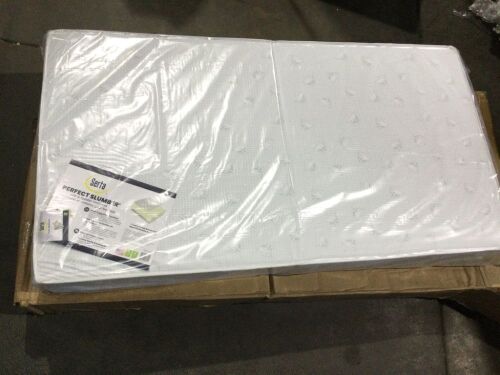 Serta Perfect Slumber Dual Sided Recycled Fiber Core Crib and Toddler Mattress - Lot 262