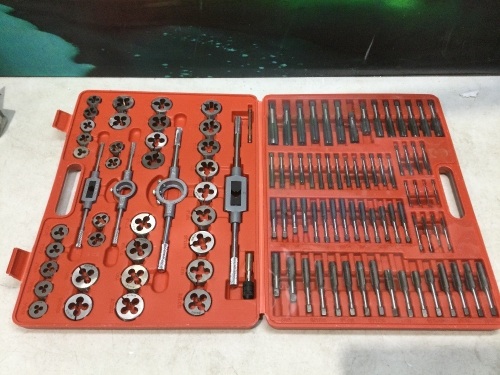 Tap and Die Combination Set with Case - Lot 282