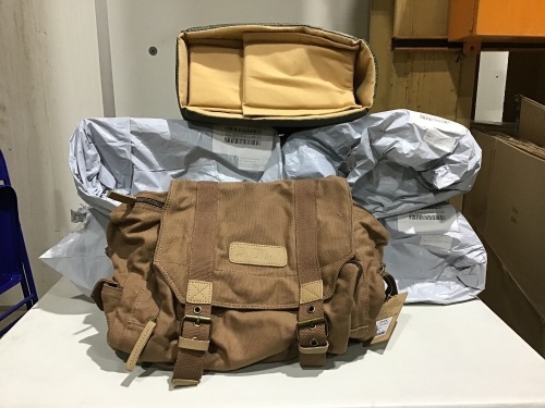 Lot of (5) CADeN Canvas Camera Bag with Tripod Holder - Lot 432