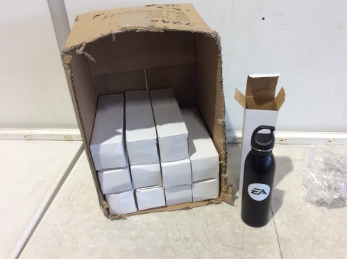 Lot of (12) h2go solus EA Stainless Steel Water Bottles - Lot 437