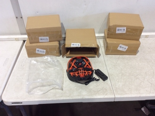 Lot of (5) Light Up Masks - Lot 591