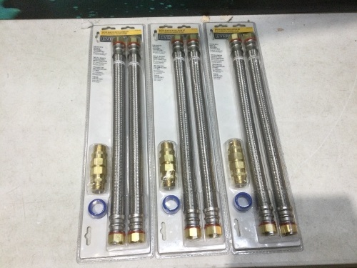 Lot of (3) Everbilt Electric Water Heater Installation Kit  - Lot 605