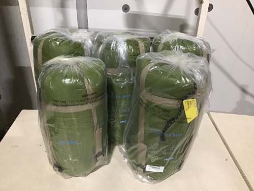 Lot of (5) Forbidden Road KG-200 Sleeping Bags - Lot 620