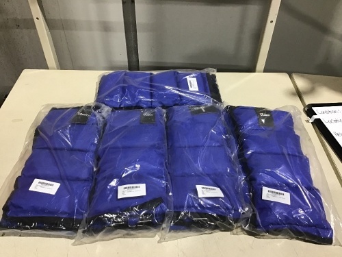 Lot of (5) JBM Adjustable Ankle Weights, 3.3 lbs - Lot 638