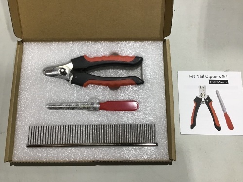 Case of (12) S'agapo Pet Nail Clippers Sets - Lot 653
