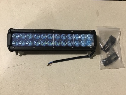 Case of (8) 12" 72W Off Road LED Light Bars - Lot 763