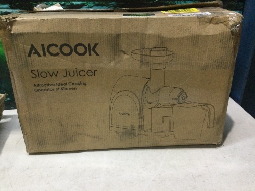 AICOOK Slow Masticating Juicer  - Lot 800