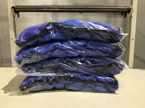 Lot of (4) JBM Adjustable Ankle Weights, 4.4 lbs - Lot 819