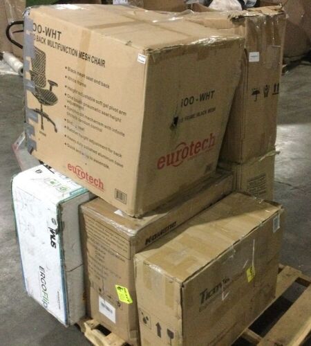 Lot of (6) E-Comm Return Office Chairs - Lot 831