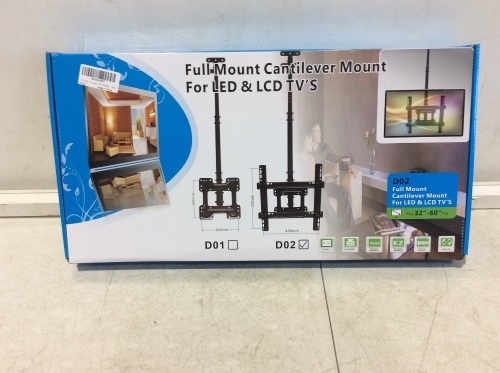 Full Mount Cantilever Mount for 32"-60" LED & LCD TV's  - Lot 1020