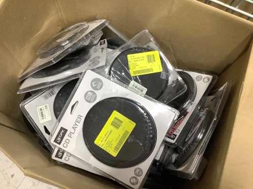 Lot of 10+ GPX cd players - Lot 141