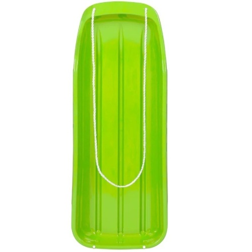 48in Kids Toboggan Snow Sled Board w/ Pull Rope, Curved Edges - Lot 9836