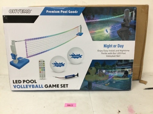 OHYEMO LED Pool Voleyball Game Set - Lot 9877