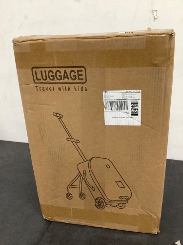 LemoHome Expandable Luggage with Spinner Wheels,Large Suitcases with Child Seat Design,Hard Luggage for Women and Men,20 inch Hardside Carry on Luggage for Travel - Lot 10099