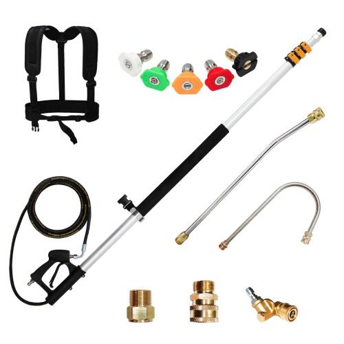 Telecoping Pressure Washer Wand 19' - Lot 9888