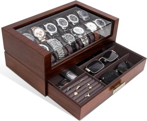KAMIER 12 Slots Watch Box - Lot 10155