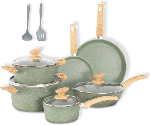 Induction Pots and Pans Set - Lot 10157