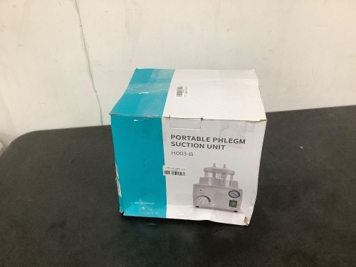 Portable Phlegm Suction Unit - Lot 10175