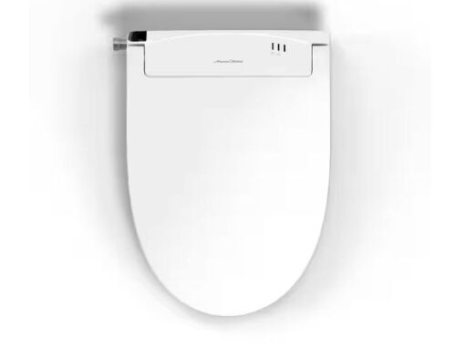 American Standard Advanced Clean 3.0 SpaLet Electric Bidet Seat for Elongated Toilet with Remote Control Operation in White - Lot 30
