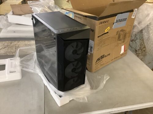 Antec AX61 Elite Midi Tower Gaming Computer Case - Dented - Lot 143
