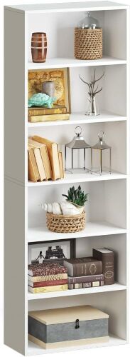 6 Tier Bookcase  - Lot 145