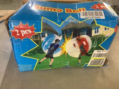 Inflatable Sumo Ball, 2 pc  - Lot 235
