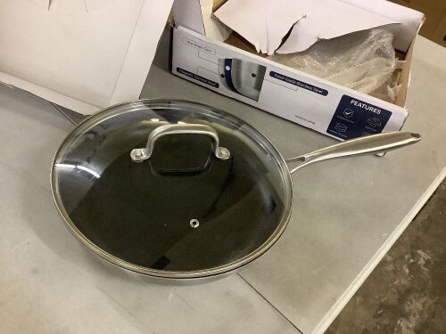 Leetaltree Hybrid 12 inch Non Stick Frying Pan with Lid - Lot 236
