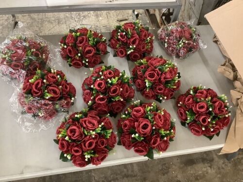 Flower Ball Centerpieces, 10 Pack  - Lot 247