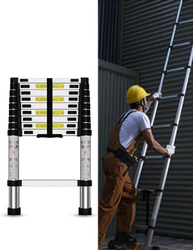 SDOER Telescoping Ladder, 12.5 FT - Lot 248