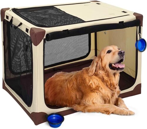Pecait Soft Collapsible Dog Crate, 42 - Lot 332