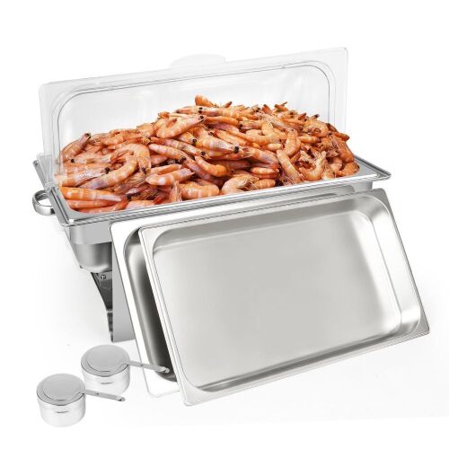 HORESTKIT Chafing Dish with Roll Top Plastic Cover - Lot 341