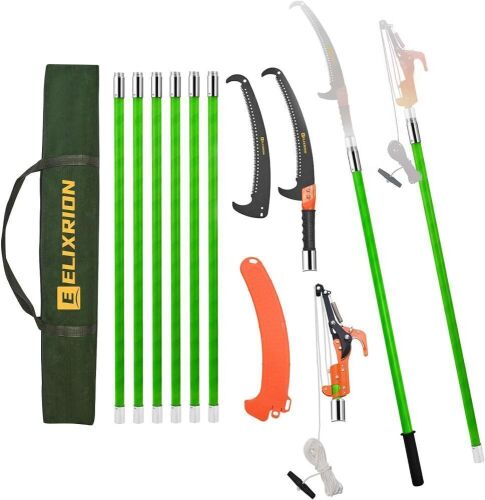  27' Manual Pole Saw with Storage Bag  - Lot 435