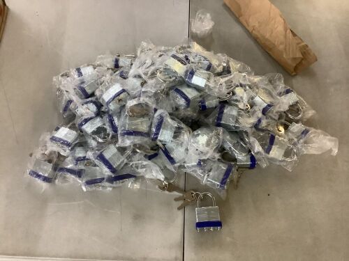 Lot of (89) Padlocks - Lot 547