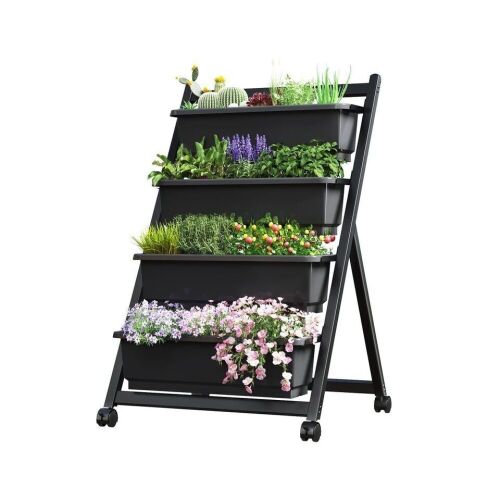  FLEXIMOUNTS Vertical Raised Garden Bed w/ Wheels - Lot 645