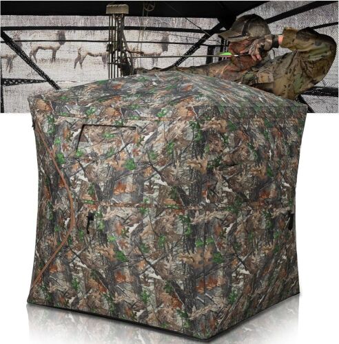 HUNTSEN Pop Up Hunting Blind  - Lot 646