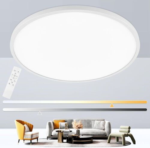 Glowall Modern 24" Led Ceiling Light Fixture - Lot 744