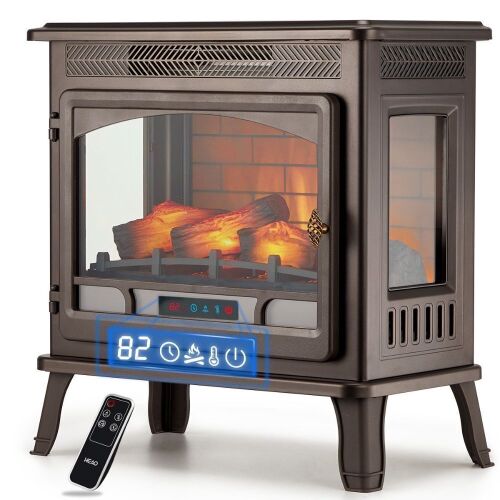 HEAO 3D Infrared Electric Fireplace Stove - Lot 160