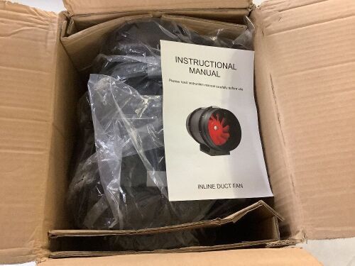 Inline Duct Fan 8"  - Lot 169