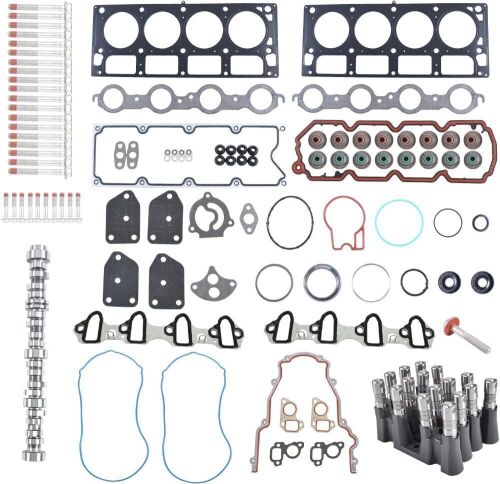  NON AFM DOD Disable Kit Camshaft Lifters Head Gaskets and Bolts for 2007-2013 Chevy Silverado 1500 Tahoe GMC Sierra Yukon Buick 5.3L  - Lot 60