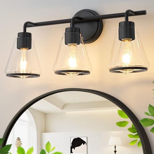 NADOSA 3 Light Bathroom Vanity Light  - Lot 461