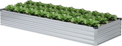 9x3x1.5FT Galvanized Raised Garden Bed - Lot 566
