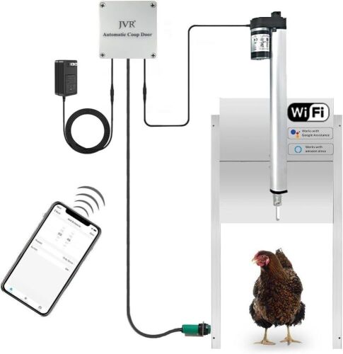 JVR Smart Automatic Wi-Fi Chicken Coop Door  - Lot 691