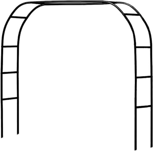 Metal Pergola Arbor, 7.5' Wide x 6.4' High or 4.6' Wide x 7.9' High - Lot 397