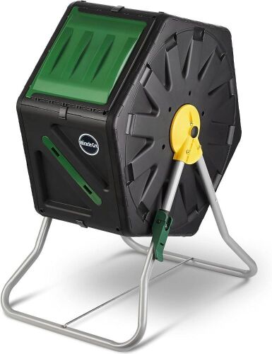 Miracle-Gro Compact Single Chamber Outdoor Garden Compost Bin 18.5 Gal - Lot 358