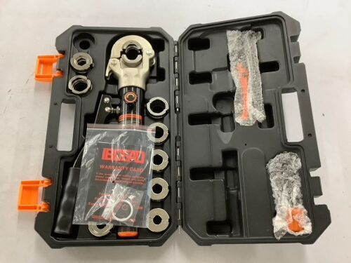 IBOSAD Hydraulic Copper Pipe Tube Fittings Crimping Tool Set - Lot 224