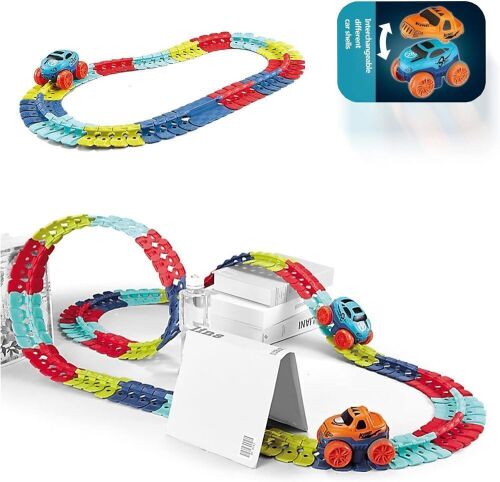 Flexible Changeable Race Track Set - Lot 394